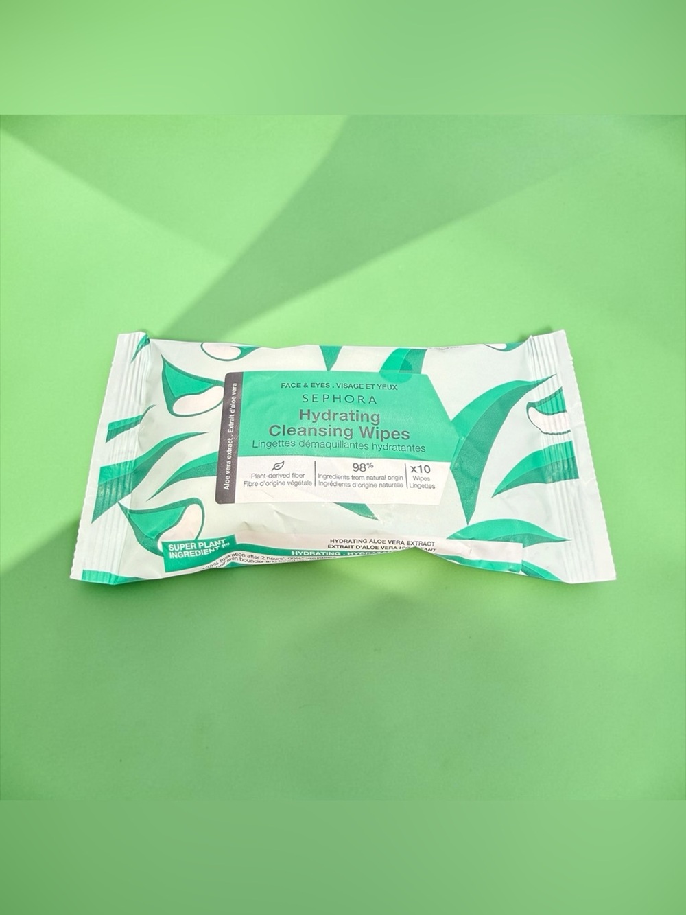 🏷️‼️5/$25🏷️‼️💚SEPHORA💚Hydrating Cleansing Wipes/NIP